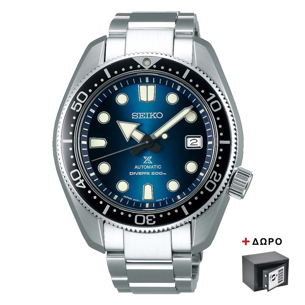 SPB083J1_1-safe Seiko Prospex Divers Automatic Silver Stainless Steel Bracelet SPB083J1 - Image 1