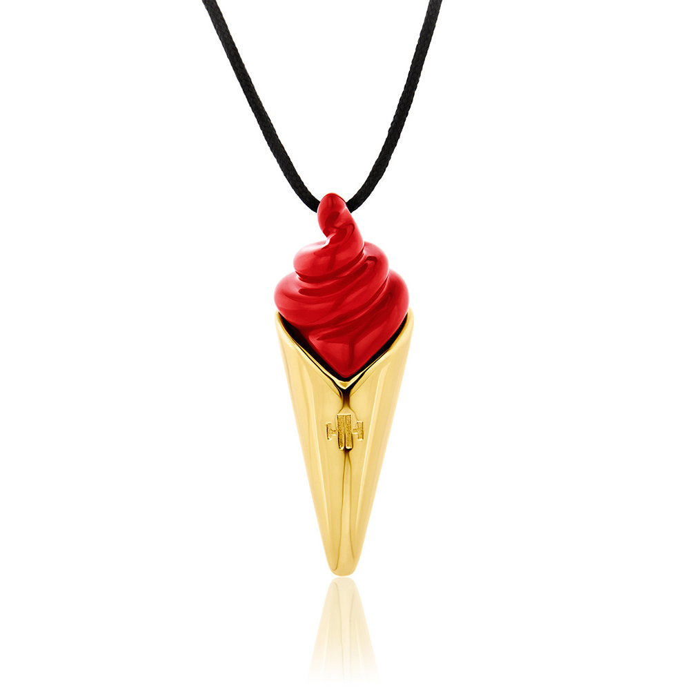 HONOR OMANO ΚΟΛΙΕ ICE CREAM CONE ΑΠΟ ΟΡΕΙΧΑΛΚΟ P130