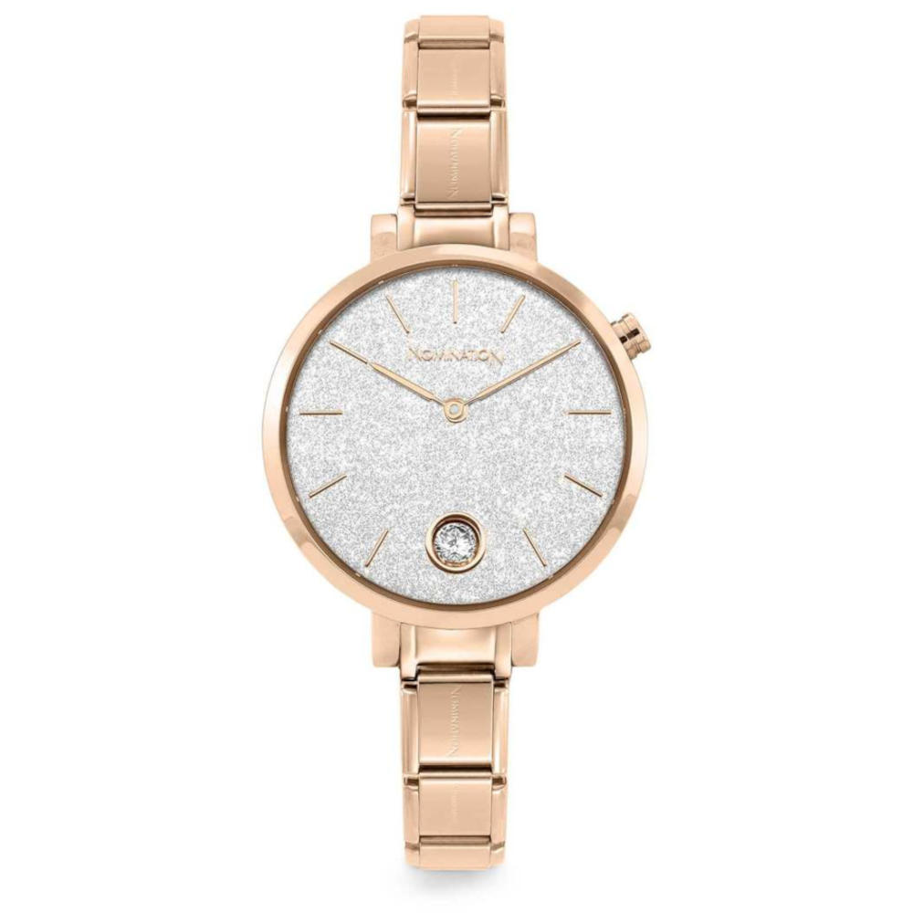 Nomination Paris Rose Gold Crystals Stainless Steel Bracelet 076034/023 Nomination Paris Rose Gold Crystals Stainless Steel Bracelet 076034/023