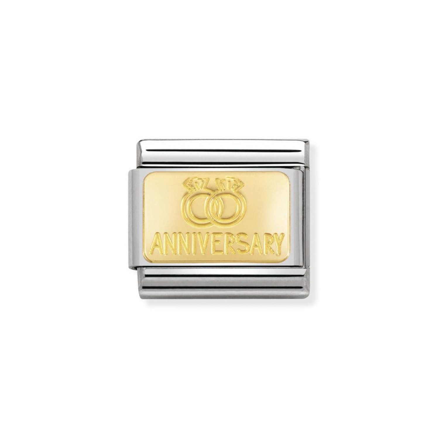NOMINATION COMPOSABLE CLASSIC LINK ANNIVERSARY IN 18K GOLD 030121/32
