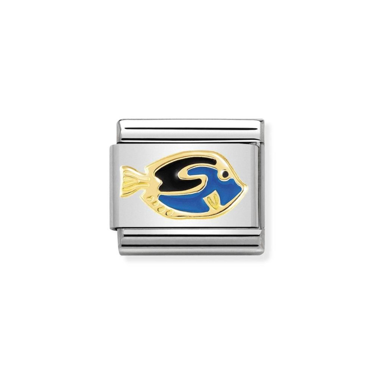 NOMINATION COMPOSABLE CLASSIC LINK SURGEON FISH IN 18K GOLD 030272/41