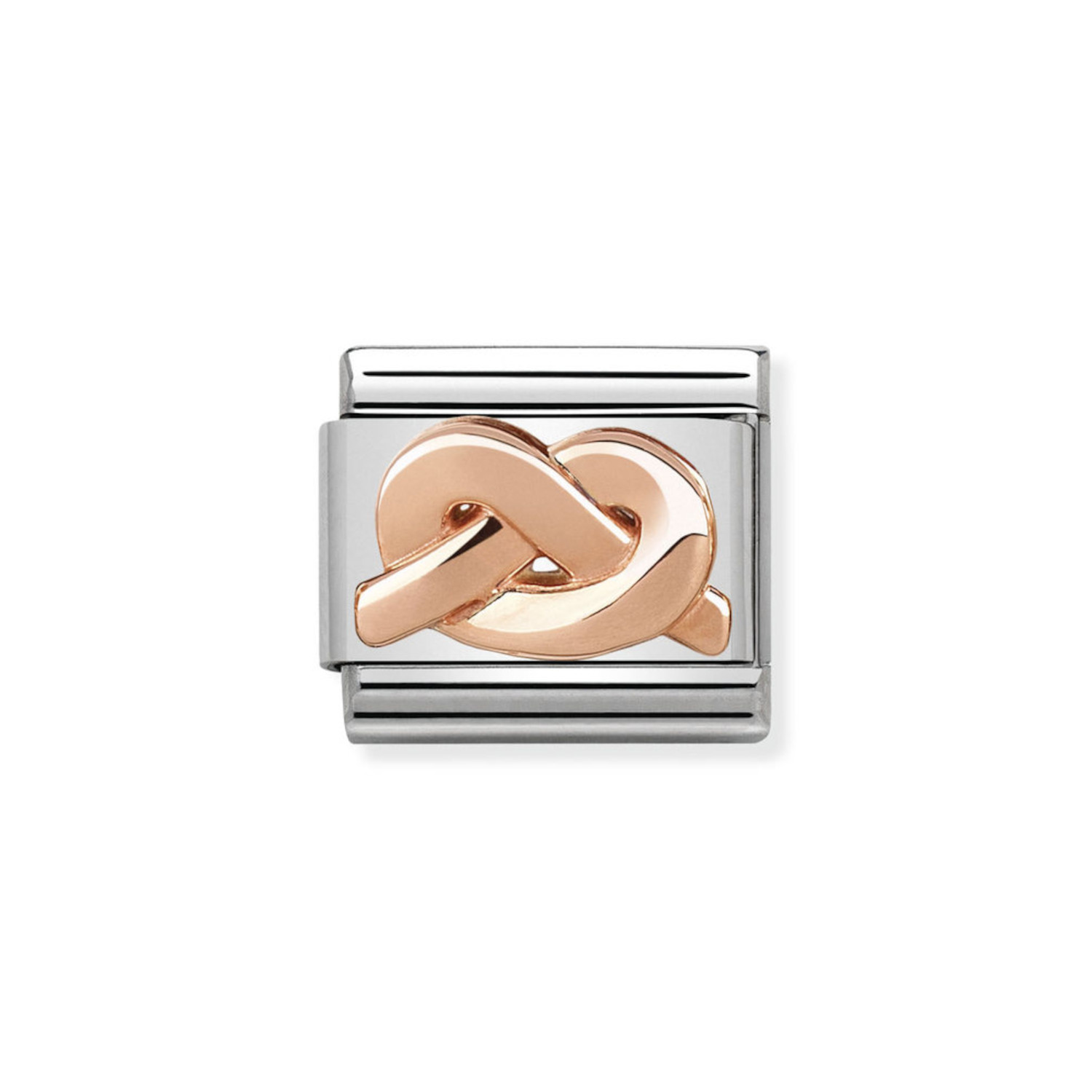 NOMINATION COMPOSABLE CLASSIC LINK KNOT IN 9K ROSE GOLD 430106/01