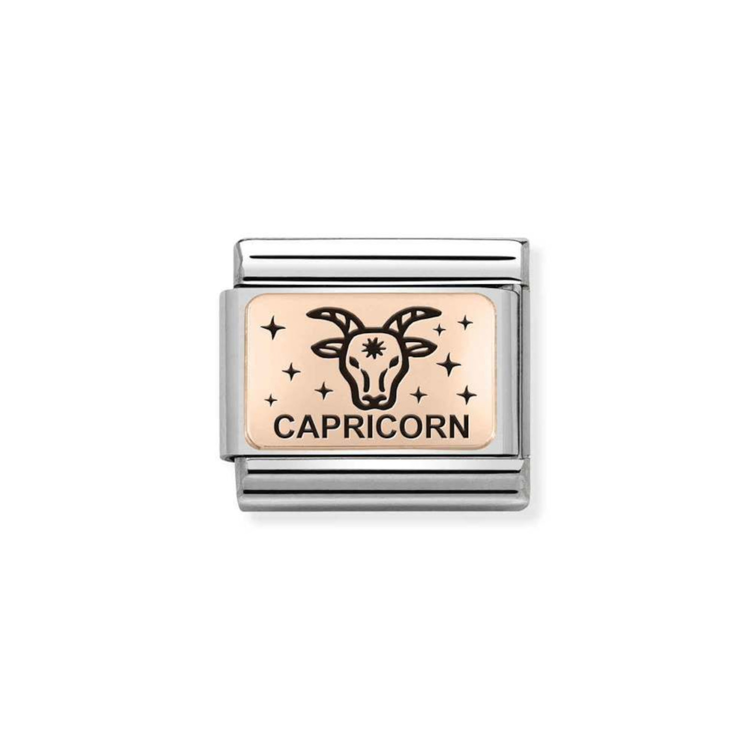 NOMINATION COMPOSABLE CLASSIC LINK CAPRICORN IN 9K ROSE GOLD 430112/10