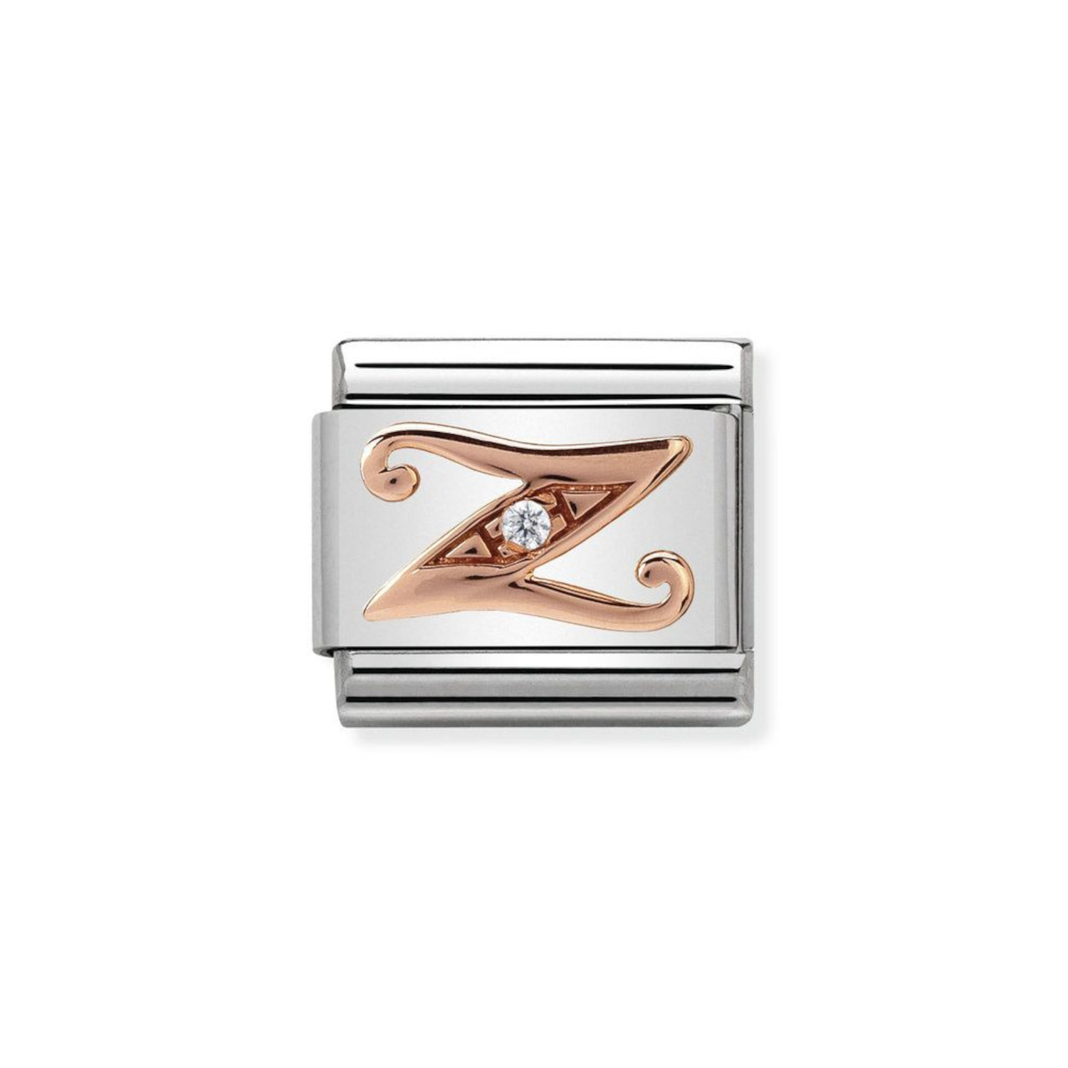 NOMINATION COMPOSABLE CLASSIC LINK LETTER Z IN 9K ROSE GOLD 430310/26