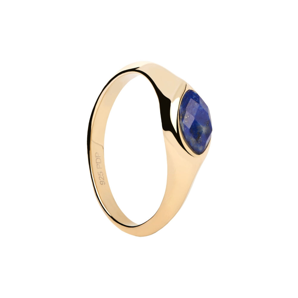 PDPAOLA ΔΑΧΤΥΛΙΔΙ VANILLA NOMAD LAPIS LAZULI STAMP ΑΠΟ ΚΙΤΡΙΝΟ ΕΠΙΧΡΥΣΩΜΕΝΟ ΑΣΗΜΙ AN01-A49-14 PDPAOLA ΔΑΧΤΥΛΙΔΙ VANILLA NOMAD LAPIS LAZULI STAMP ΑΠΟ ΚΙΤΡΙΝΟ ΕΠΙΧΡΥΣΩΜΕΝΟ ΑΣΗΜΙ AN01-A49-14