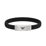 EMPORIO ARMANI LOGO ESSENTIAL ΒΡΑΧΙΟΛΙ ΑΠΟ ΑΝΟΞΕΙΔΩΤΟ ΑΤΣΑΛΙ EGS2996040