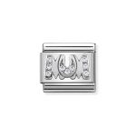 NOMINATION COMPOSABLE CLASSIC LINK MUM IN STERLING SILVER 330316/08