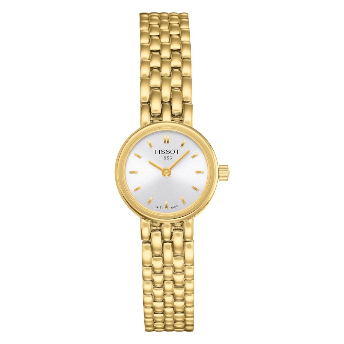 Tissot T-Lady Lovely Gold Stainless Steel Bracelet T0580093303100 Tissot T-Lady Lovely Gold Stainless Steel Bracelet T0580093303100