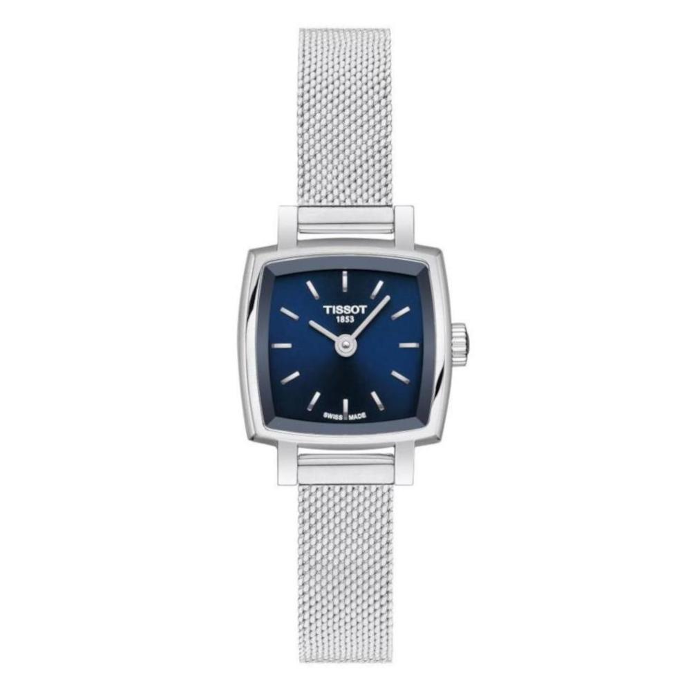 Tissot T-Lady Lovely Square Silver Stainless Steel Bracelet T0581091104100 Tissot T-Lady Lovely Square Silver Stainless Steel Bracelet T0581091104100