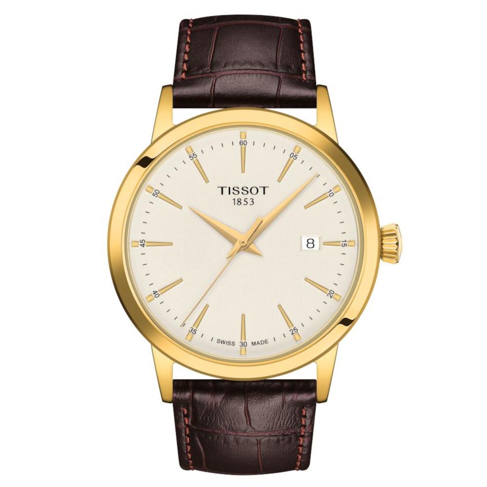 Tissot Classic Dream Brown Leather Strap T1294103626100 Tissot Classic Dream Brown Leather Strap T1294103626100