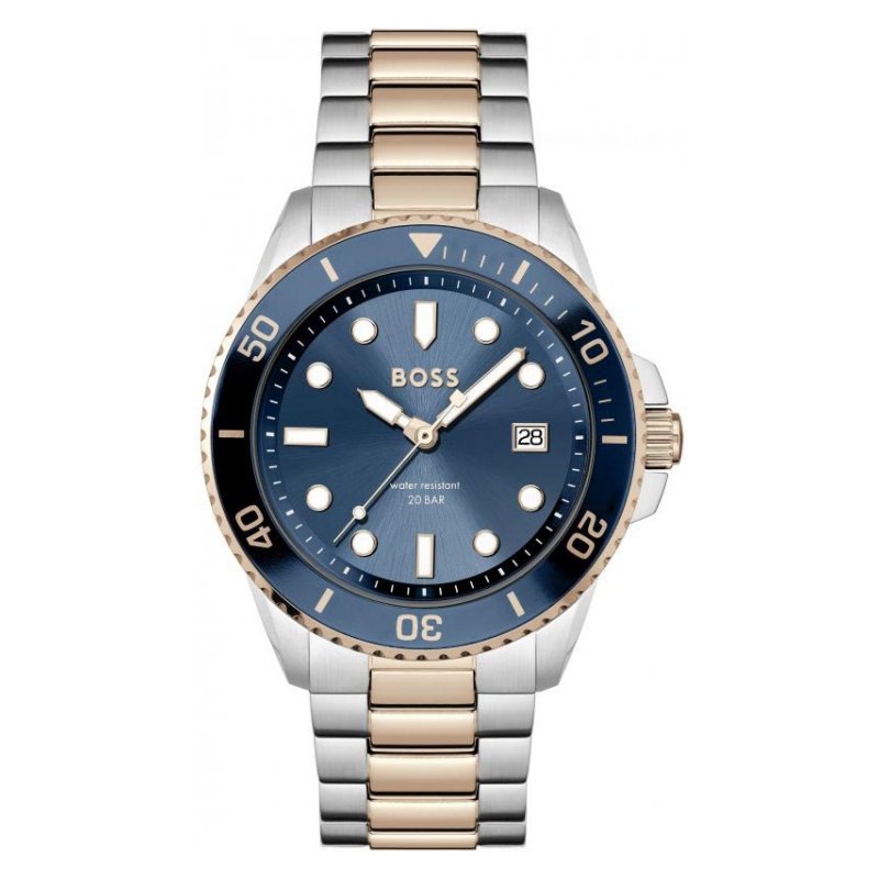 1514012 Boss Ace Two Tone Stainless Steel Bracelet 1514012