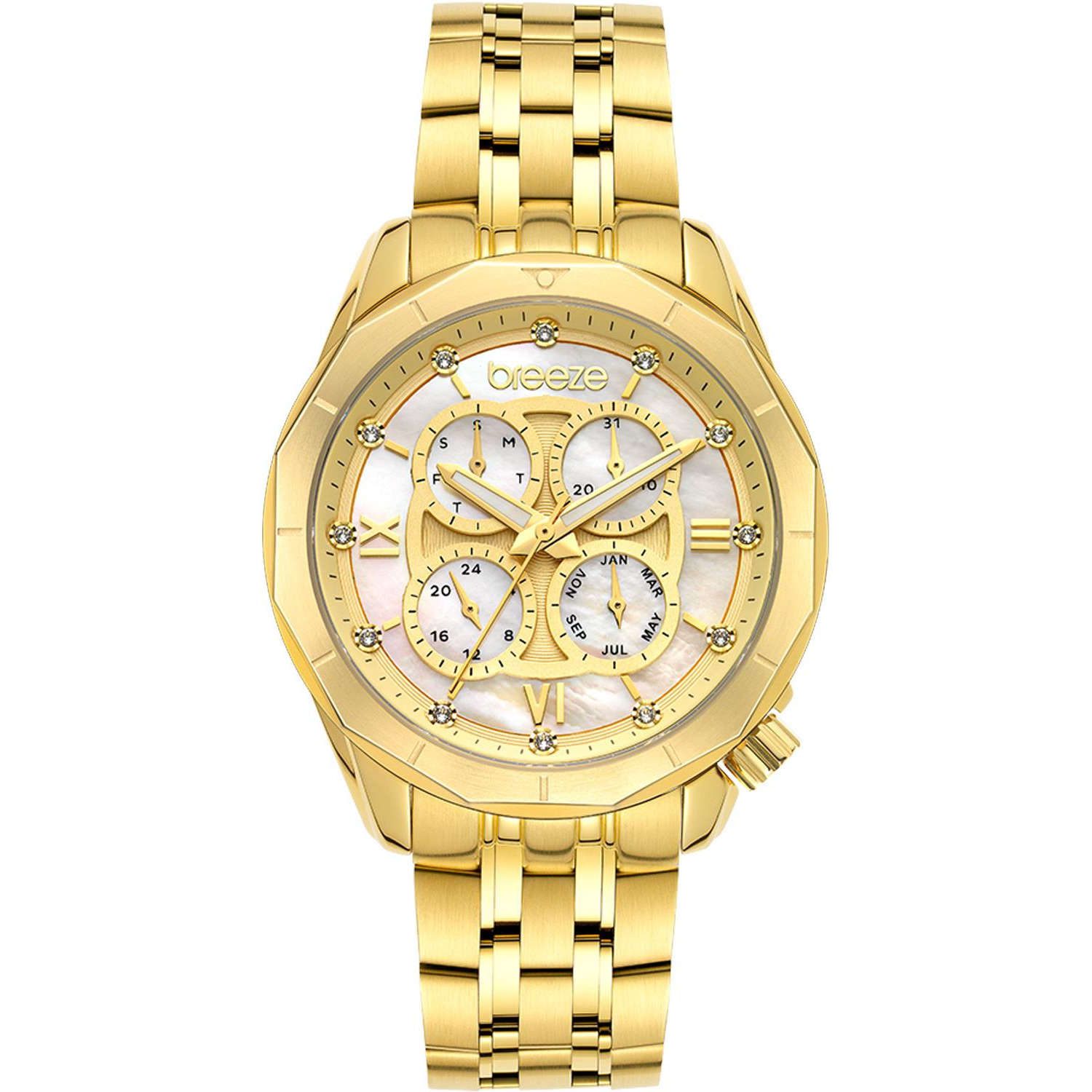 212261.2 Breeze Symmetria Swarovski Gold Stainless Steel Bracelet 212261.2