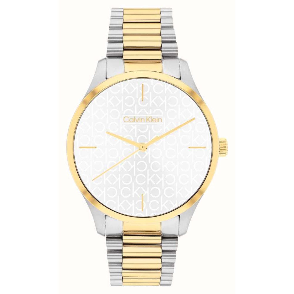 25200167_1 Calvin Klein Iconic Two Tone Stainless Steel Bracelet 25200167
