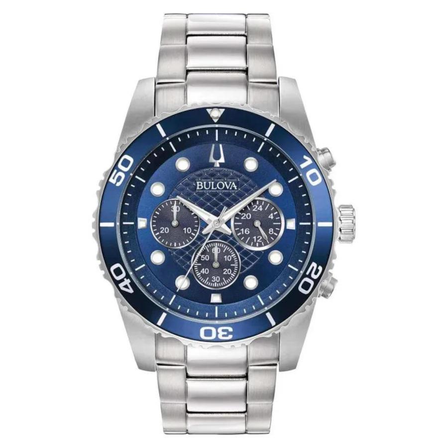 98A209 Bulova Classic Chronograph Stainless Steel Bracelet 98A209
