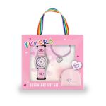 Tikkers Heart Pink Fabric Strap Gift Set ATK1031 - Image 4