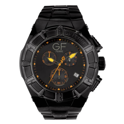 GF.9101M-12P Gf Ferre Black Leather Strap GF.9101M/12P