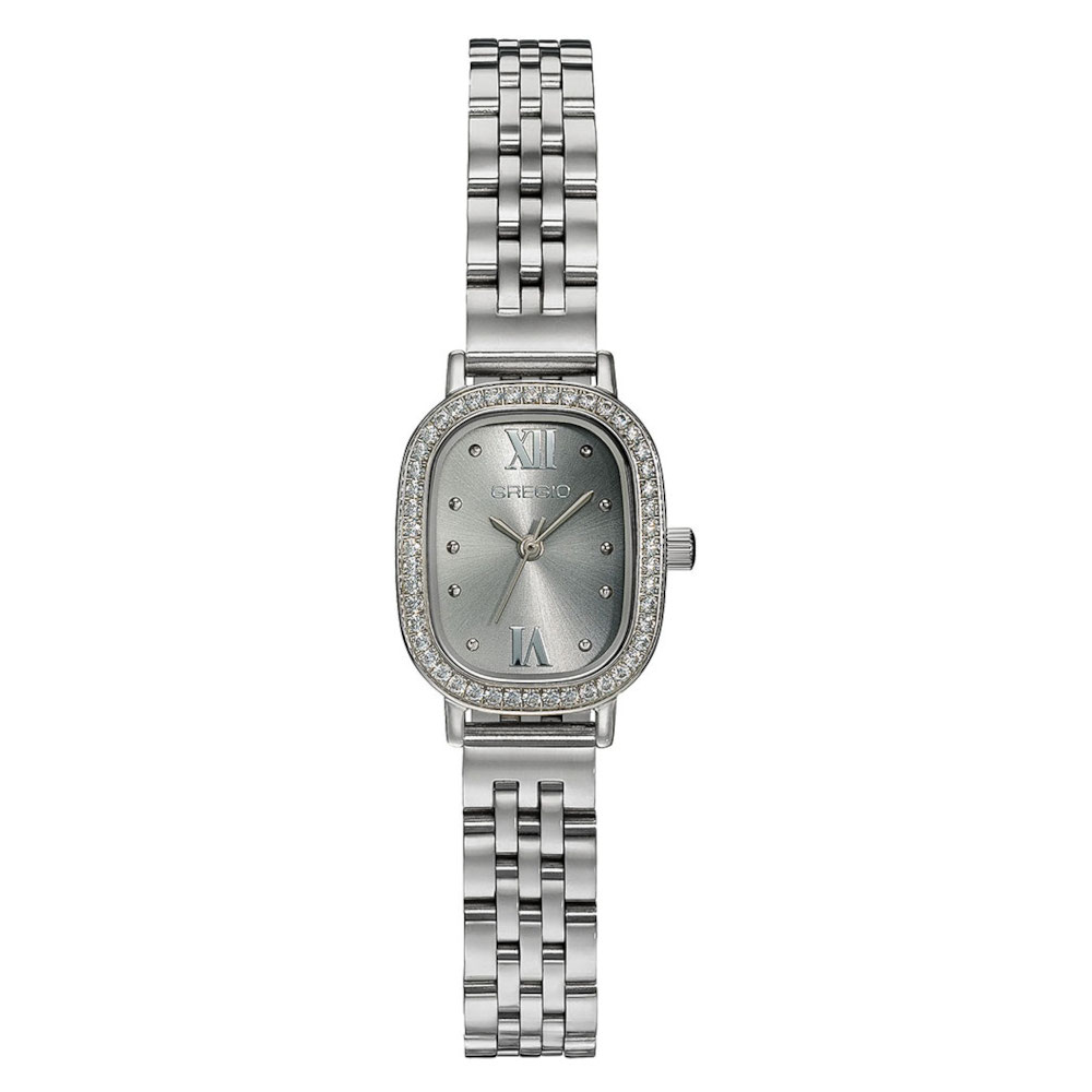 GR450010 Gregio Aurora Crystals Stainless Steel Bracelet GR450010