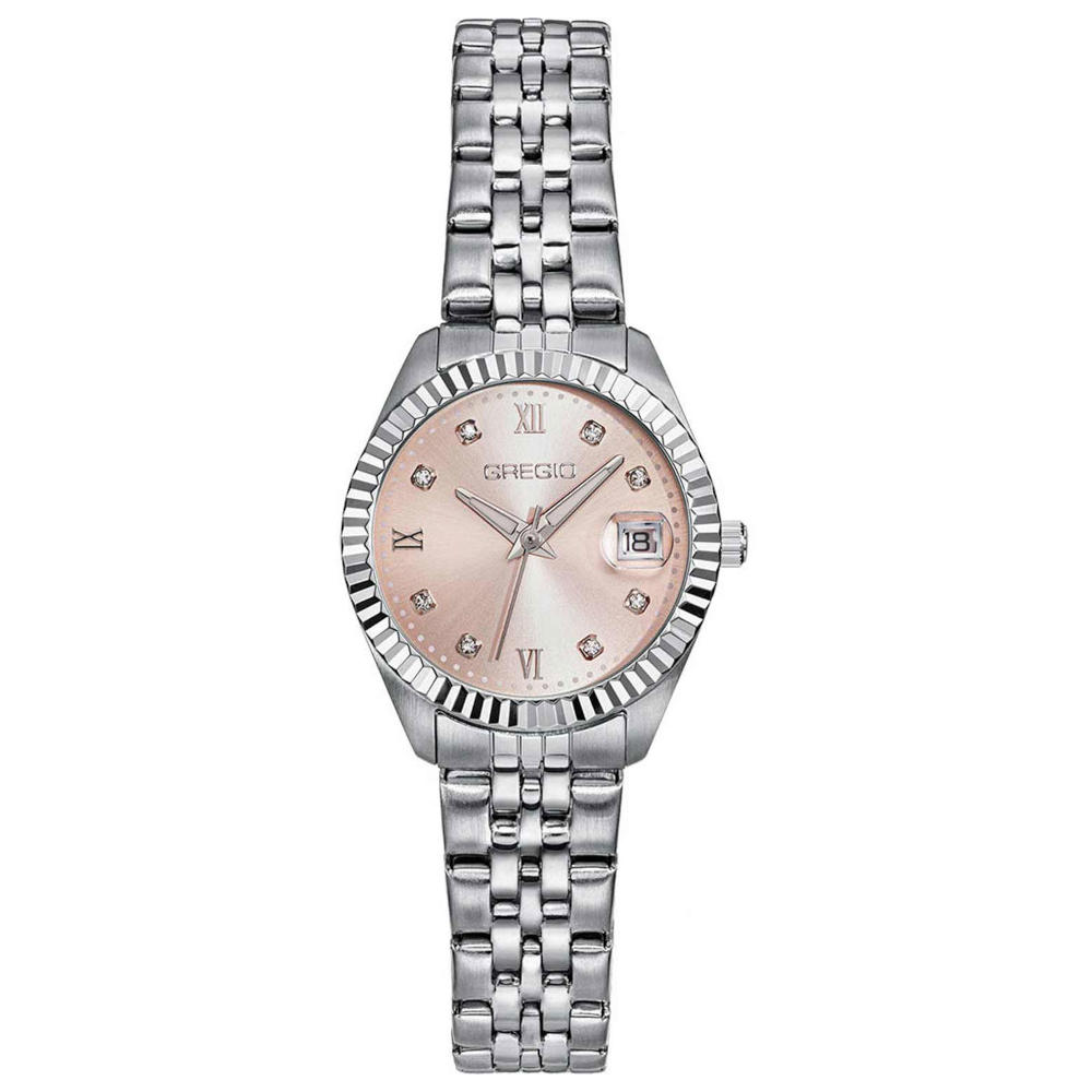 GR480011 Gregio Mallory Petit Crystals Stainless Steel Bracelet GR480011