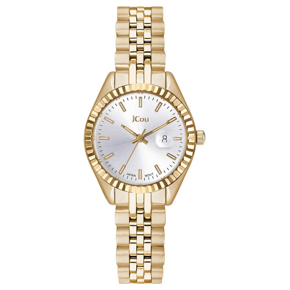 JU19066-5 Jcou Queens Petit ΙΙ Gold Stainless Steel Bracelet JU19066-5