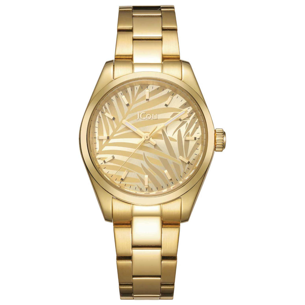 JU19074-3 Jcou Palmira Gold Stainless Steel Bracelet JU19074-3