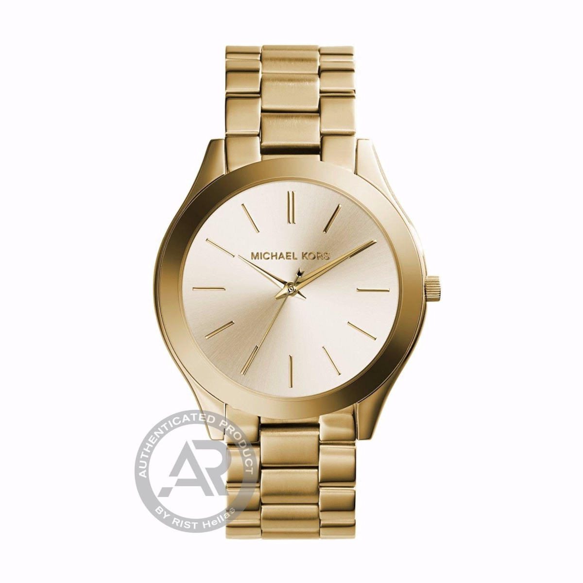 MK3179 Michael Kors Slim Runway Rose Gold Stainless Steel Bracelet MK3179