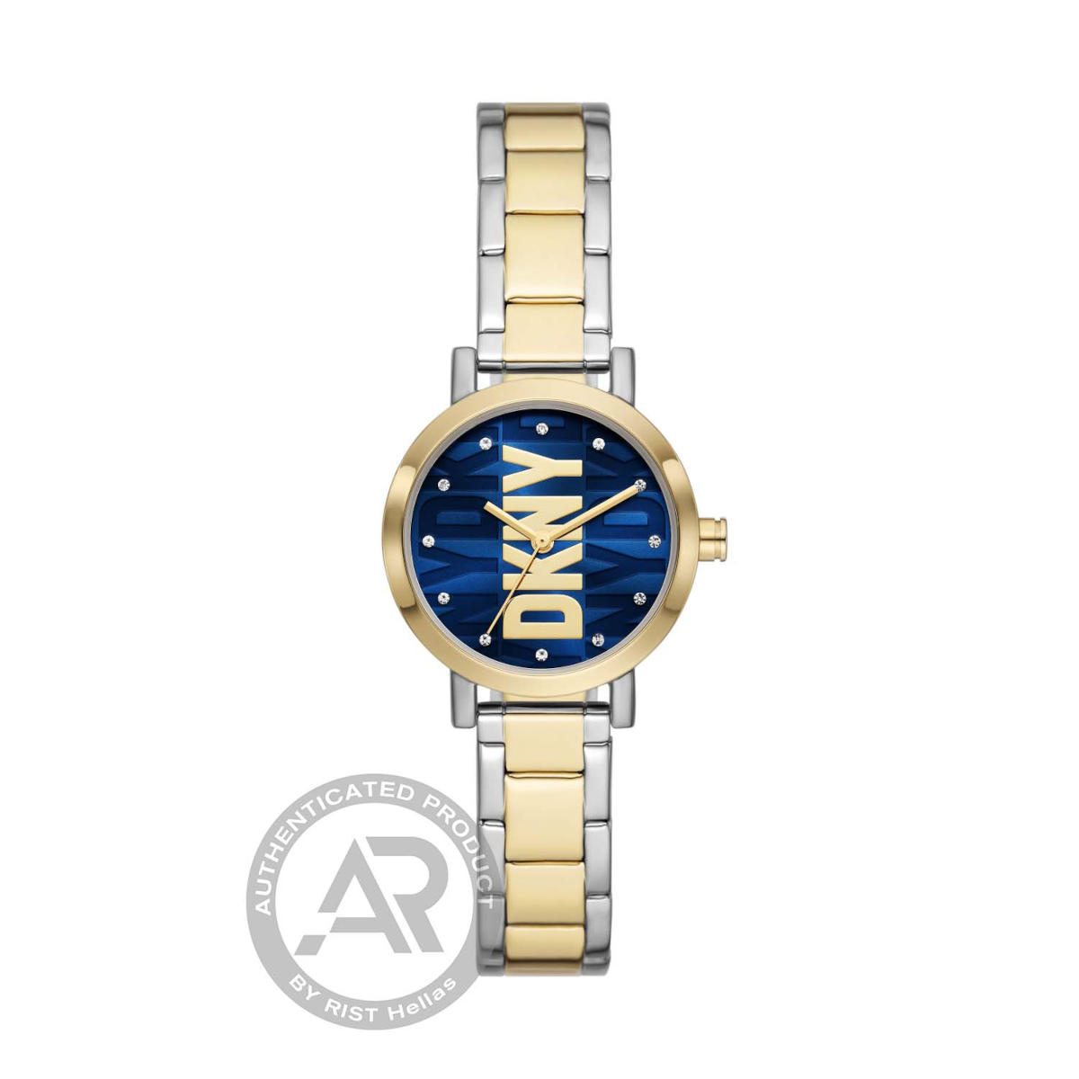 NY6671 Dkny Soho Midi Two Tone Stainless Steel Bracelet NY6671