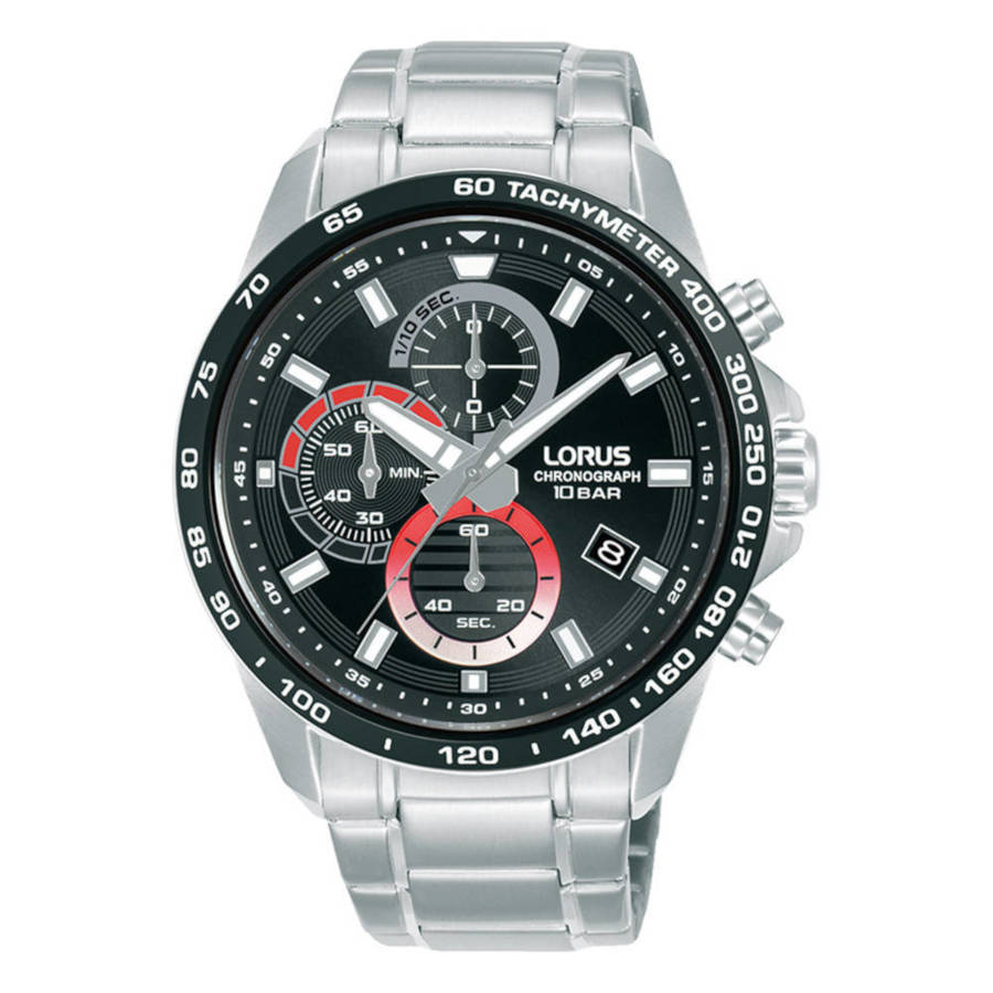 RM357JX9 Lorus Sports Chronograph Stainless Steel Bracelet RM357JX9