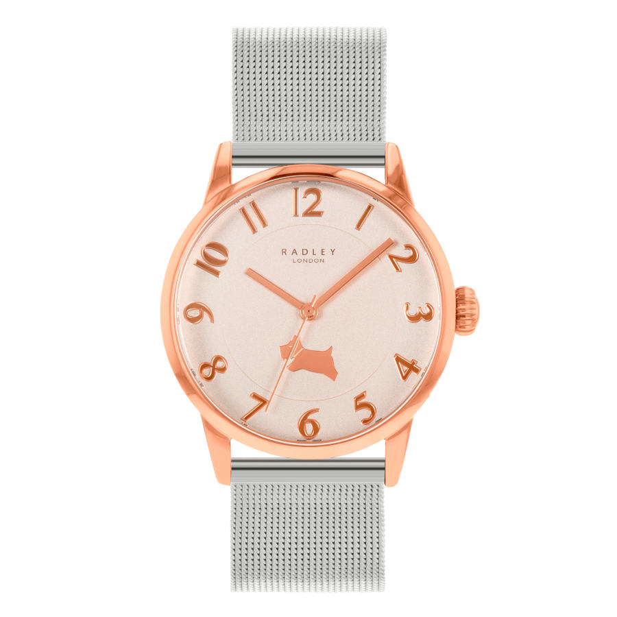 RY4603A_1 Radley London Liverpool Street Silver Stainless Steel Bracelet RY4603A