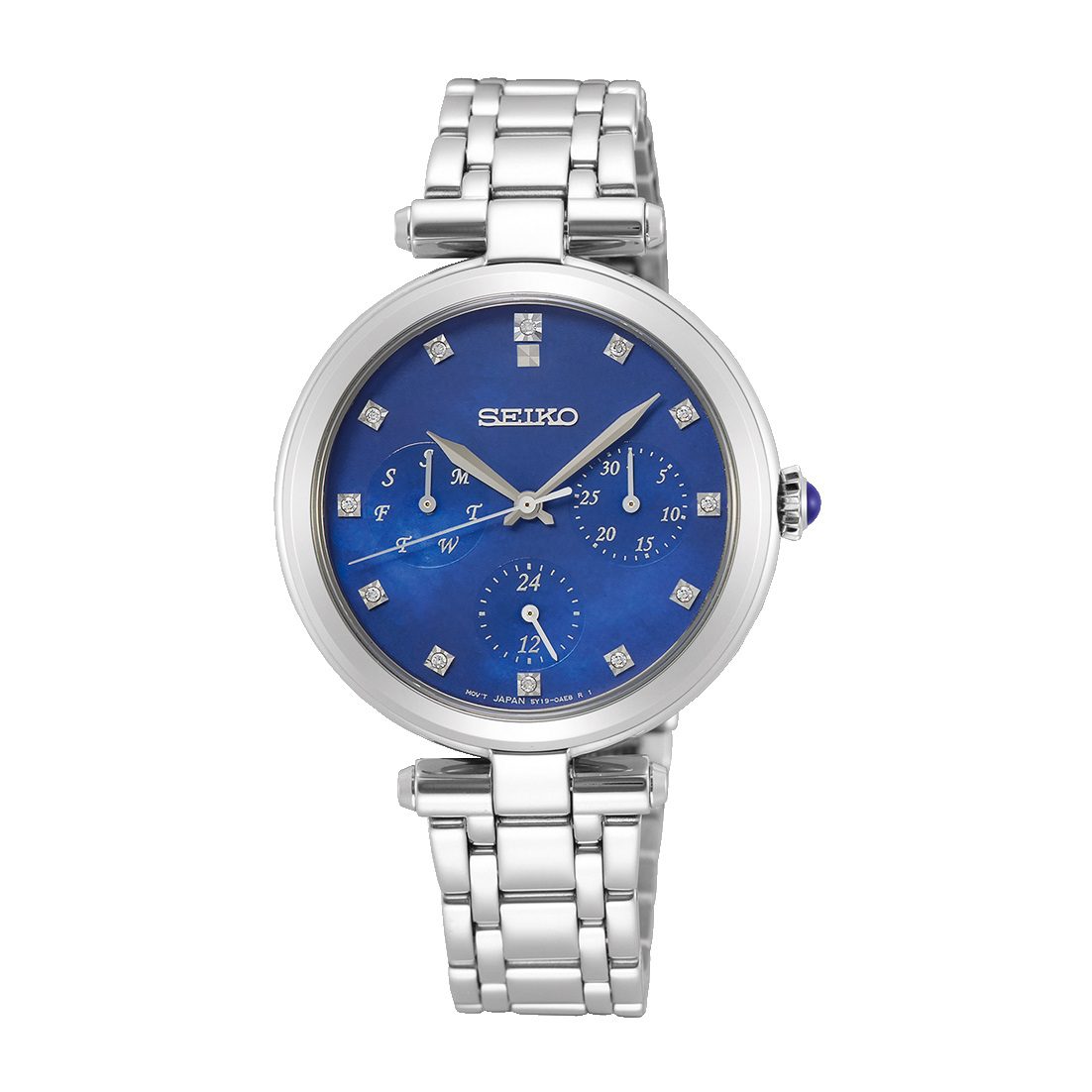SKY661P1 Seiko Conceptual Multifunction Stainless Steel Bracelet SKY661P1
