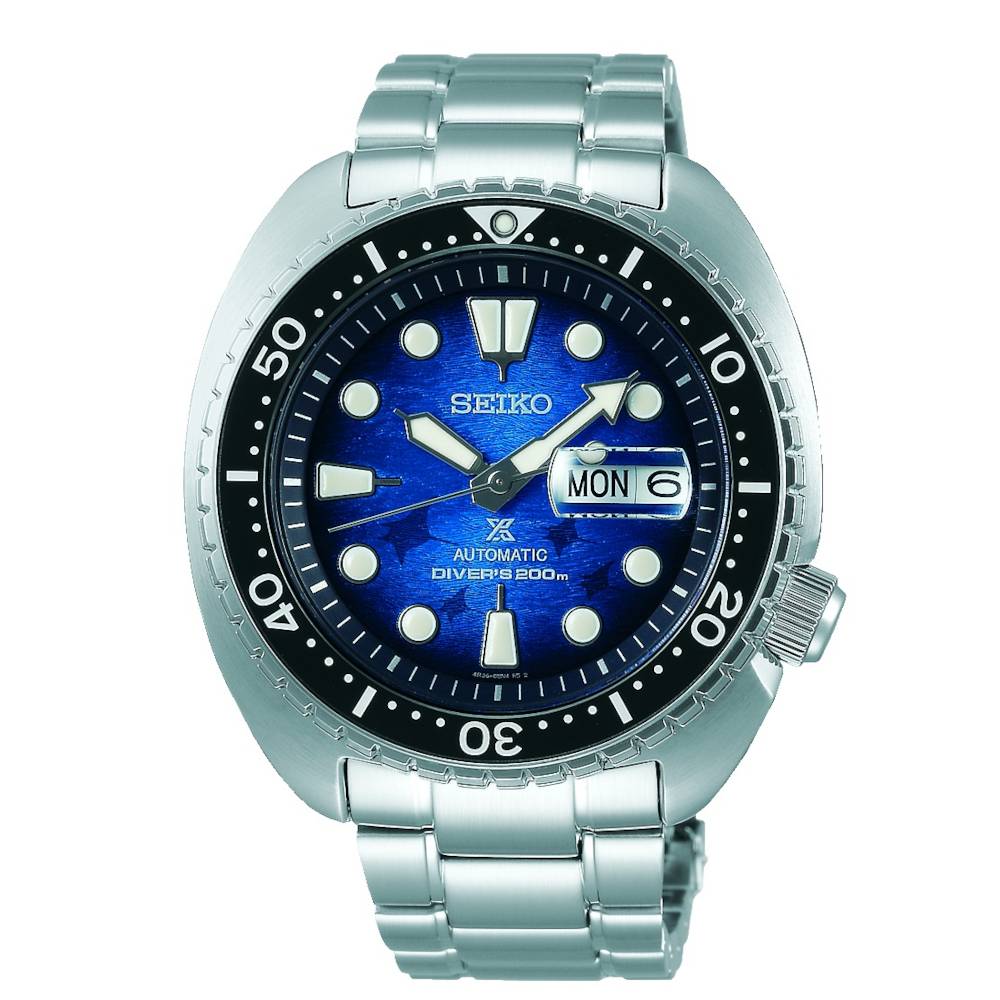SRPE39K1F Seiko Prospex Divers "Turtle" Save The Ocean Automatic Stainless Steel Bracelet SRPE39K1F