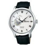 Seiko Presage Zen Garden Automatic Black Leather Strap SSA379J1