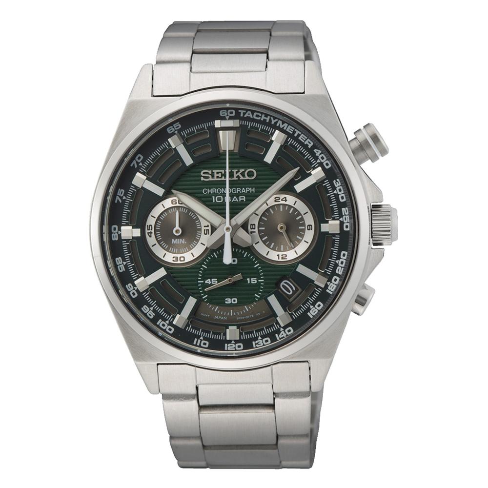 SSB405P1 Seiko Conceptual Chronograph Silver Stainless Steel Bracelet SSB405P1