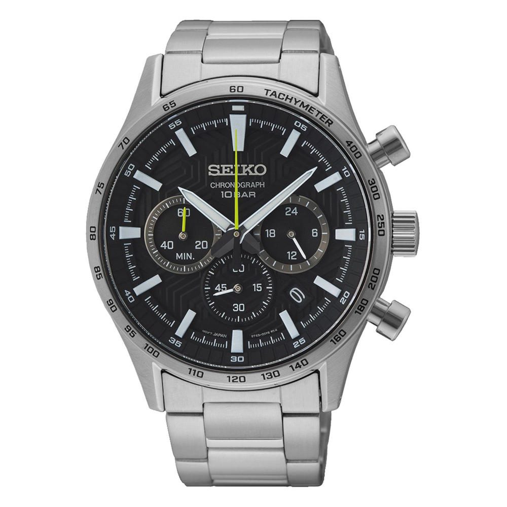 SSB413P1 Seiko Conseptual Chronograph Silver Stainless Steel Bracelet SSB413P1
