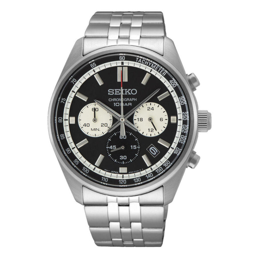 SSB429P1 Seiko Conceptual Chronograph Silver Stainless Steel Bracelet SSB429P1