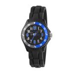 Tikkers Black Silicone Strap TK0116