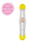 Tikkers Crystals White Leather Strap TK0129 - Image 3
