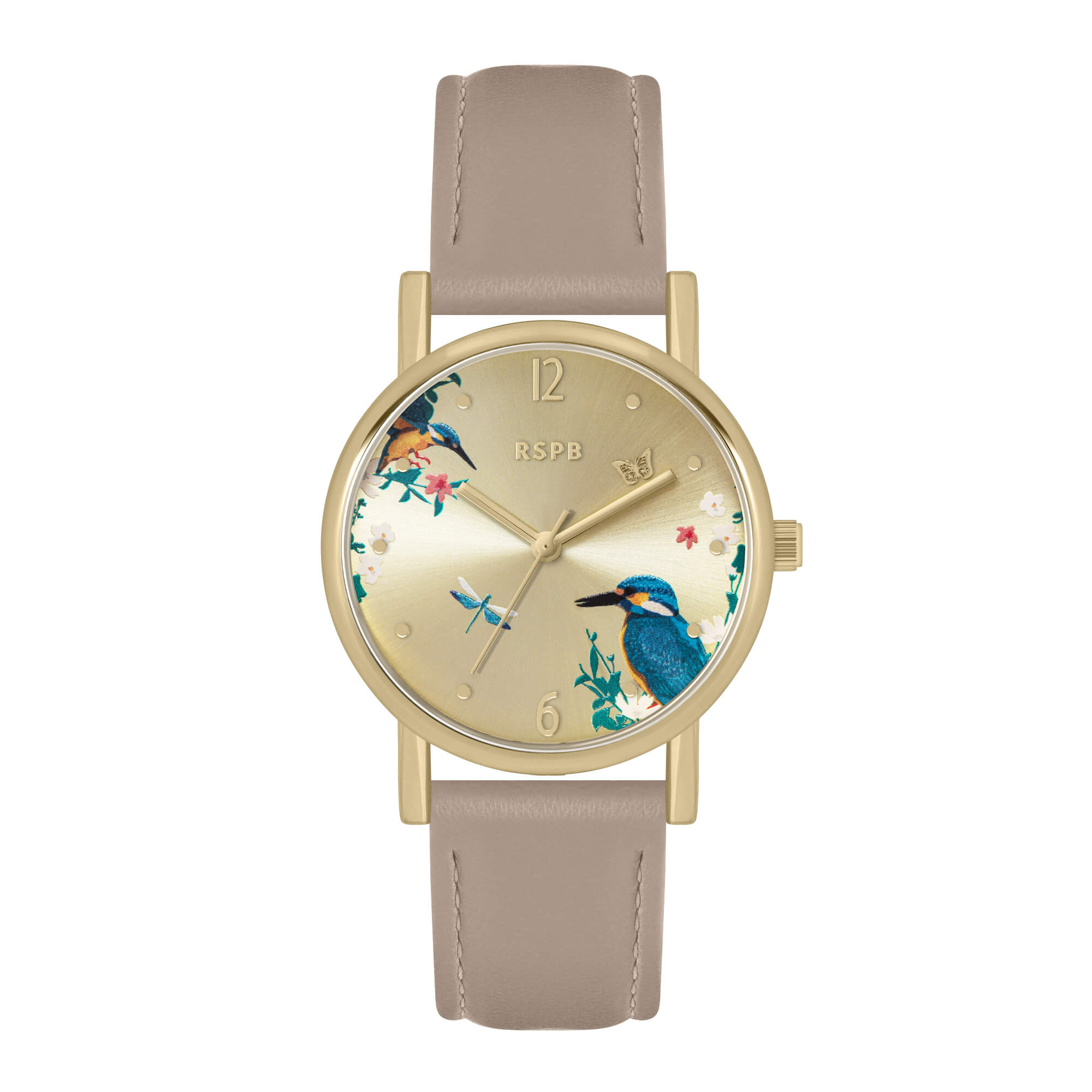 TKRSPB03 Tikkers RSPB Brown Leather Strap TKRSPB03