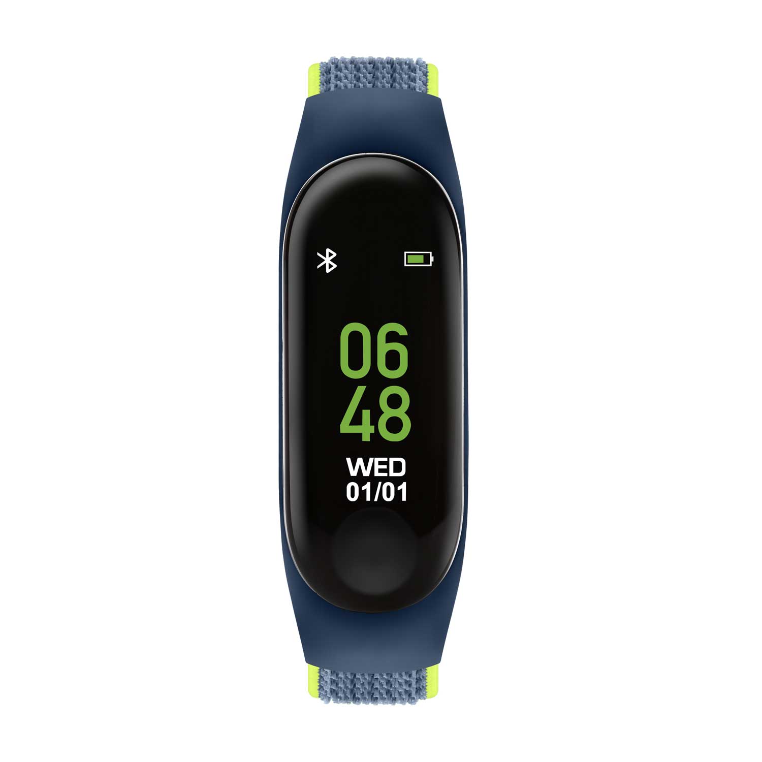 TKS01-0012_1 Tikkers Series 01 Blue Fabric Strap Activity Tracker TKS01-0012 - Image 1