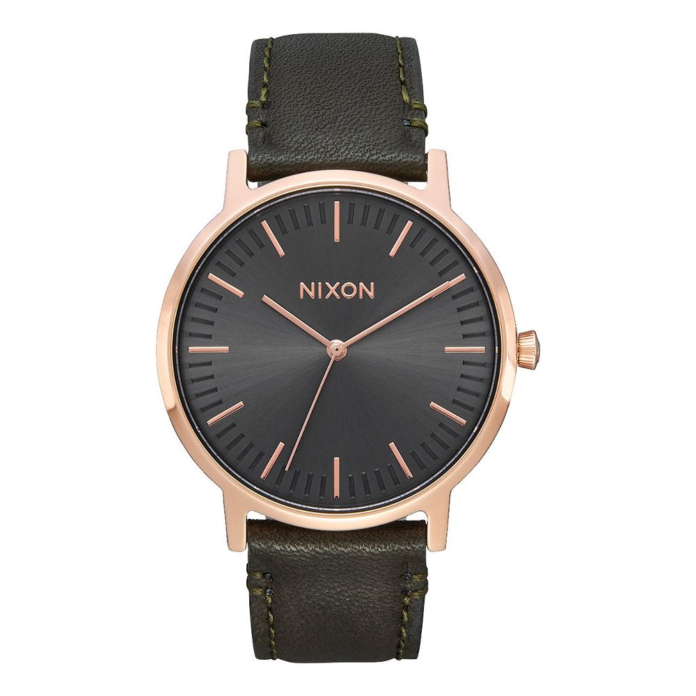 products-A1058-2441-00 Nixon Porter Black Leather Strap A1058-2441-00 - Image 1