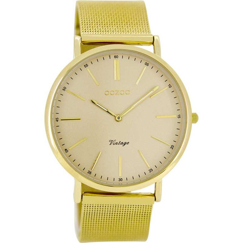 products-C8163 Oozoo Vintage Gold Metal Bracelet C8163