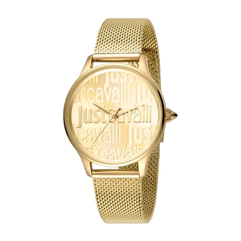products-JC1L032M0265 JUST CAVALLI RELAXED GOLD STAINLESS STEEL BRACELET