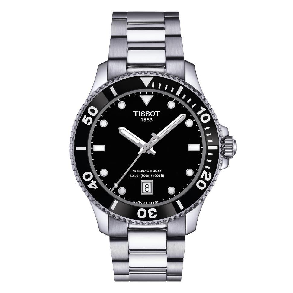 Tissot T-Sport Seastar 1000 Silver Stainless Steel Bracelet T1204101105100 Tissot T-Sport Seastar 1000 Silver Stainless Steel Bracelet T1204101105100