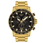 Tissot Supersport Chrono Gold Stainless Steel Bracelet Chronograph T1256173305101