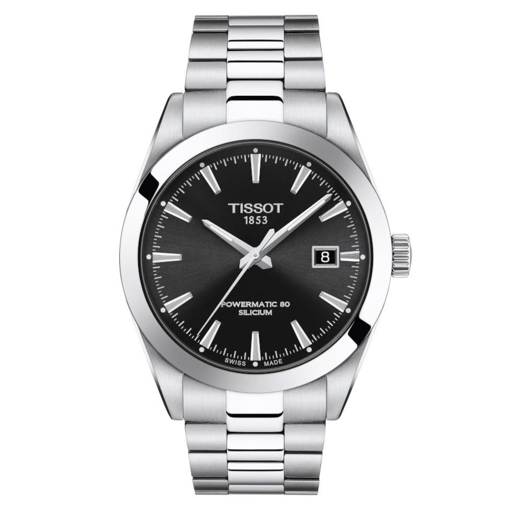 Tissot T-Classic Gentleman Powermatic 80 Automatic Silver Stainless Steel Bracelet T1274071105100 Tissot T-Classic Gentleman Powermatic 80 Automatic Silver Stainless Steel Bracelet T1274071105100