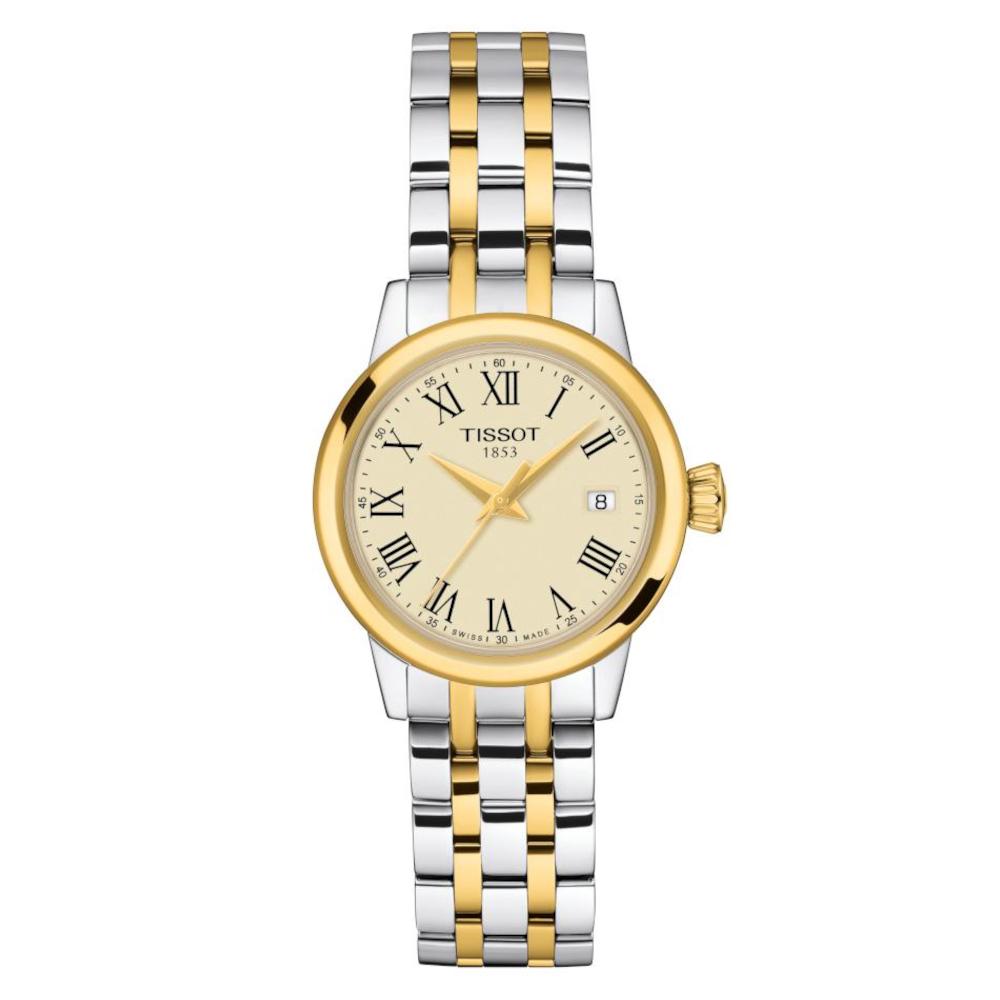Tissot Classic Dream Two Tone Stainless Steel Bracelet T1292102226300 Tissot Classic Dream Two Tone Stainless Steel Bracelet T1292102226300