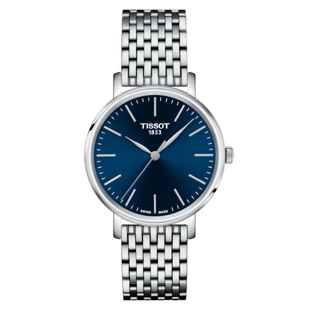 Tissot T-Classic Everytime Silver Stainless Steel Bracelet T1432101104100 Tissot T-Classic Everytime Silver Stainless Steel Bracelet T1432101104100