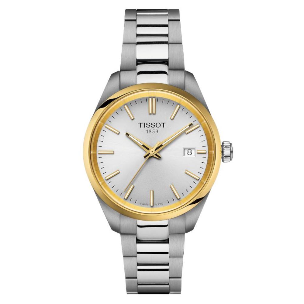 Tissot T-Classic PR 100 Silver Stainless Steel Bracelet T1502102103100 Tissot T-Classic PR 100 Silver Stainless Steel Bracelet T1502102103100