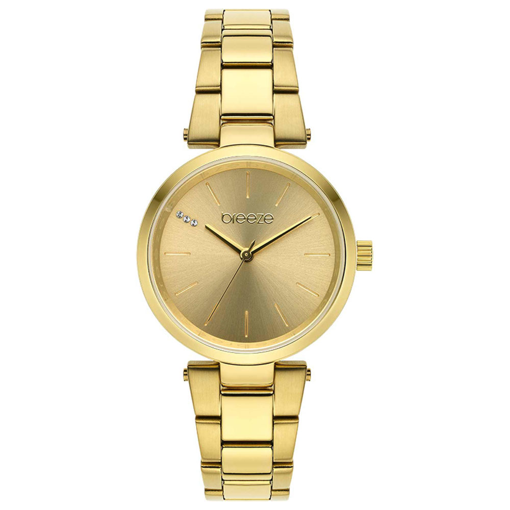 Breeze Perfect10 Swarovski Gold Stainless Steel Bracelet 212491.4 Breeze Perfect10 Swarovski Gold Stainless Steel Bracelet 212491.4