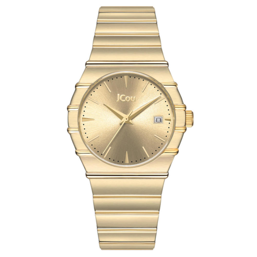 Jcou Chante Gold Stainless Steel Bracelet JU19075-2 Jcou Chante Gold Stainless Steel Bracelet JU19075-2