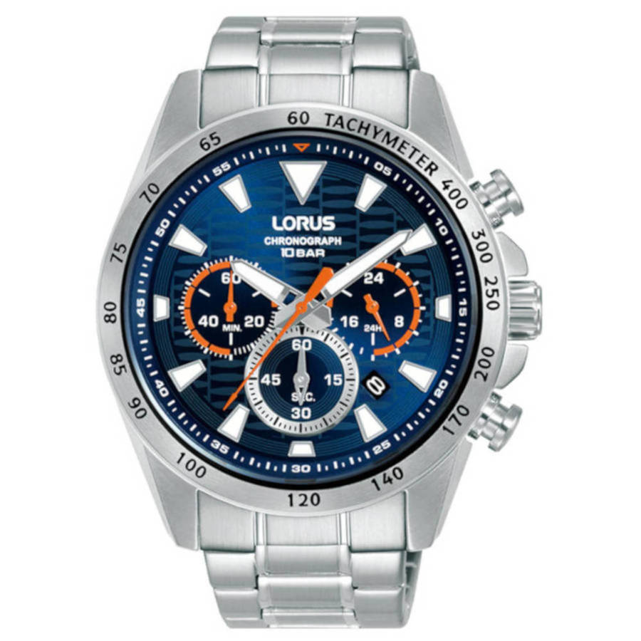 Lorus Sports Chronograph Stainless Steel Bracelet RT353KX9 Lorus Sports Chronograph Stainless Steel Bracelet RT353KX9